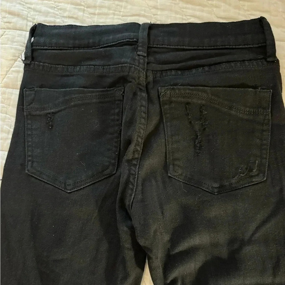 Express Frayed Jean Leggings - 0 - Picture 3 of 4